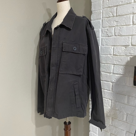 Old Navy Other - Men’s Old Navy Charcoal Military Jacket